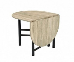 Стол-книжка Рим овал (дуб санома)