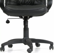 Кресло руководителя Болеро ультра, экокожа черная ТГ пласт (CHAIRMAN 416) ИМ