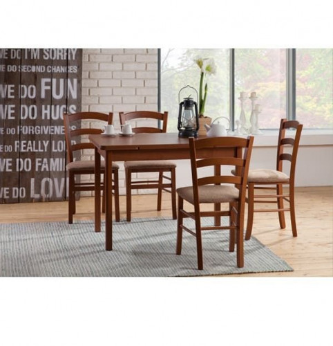 Стол обеденный прямоугольный Париж КВ 70x110/170 венге ВСТ