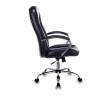 Офисное кресло руководителя «Сириус» (СН 695) экокожа черная ИМ