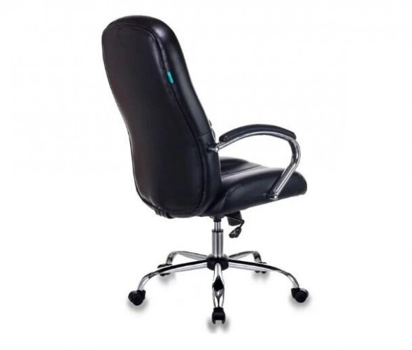 Офисное кресло руководителя «Сириус» (СН 695) экокожа черная ИМ