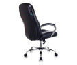 Офисное кресло руководителя «Сириус» (СН 695) экокожа черная ИМ