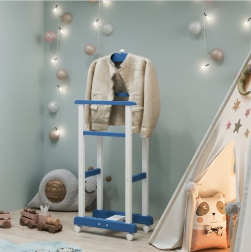 Детская напольная вешалка Кроха. Синяя