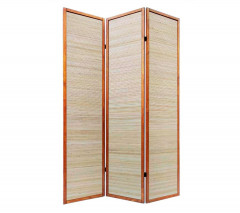 Ширма 1010-3 (каркас-орех/бамбук-натурель)