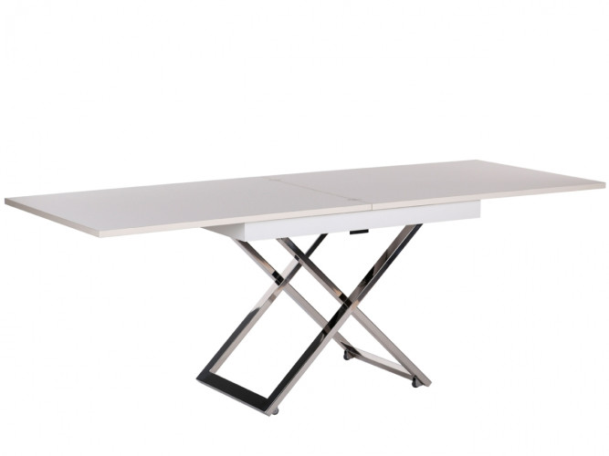 Стол-трансформер Cross WT, белый