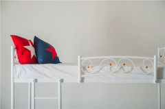 Двухъярусная кровать Валерия-DD (90х200) (Белый)