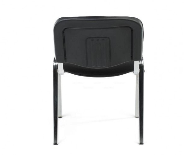 Стул офисный ИЗО (iso) хром ткань черная