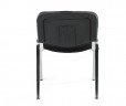 Стул офисный ИЗО (iso) хром ткань черная
