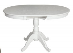 Стол Круглый d91(Слоновая кость/массив березы, МДФ, ШПОН) RB