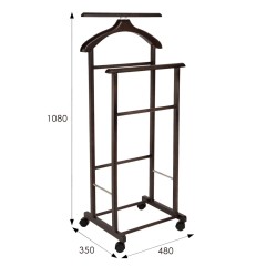 Вешалка для костюма 12-1 (Венге)