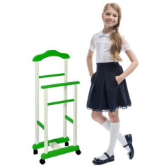 Детская напольная вешалка Кроха. Зеленая