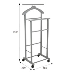 Вешалка для костюма 12-1 (Серый)
