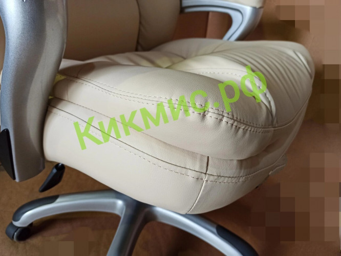 Кресло руководителя Авокадо (рогожка беж/пластик) ИМ