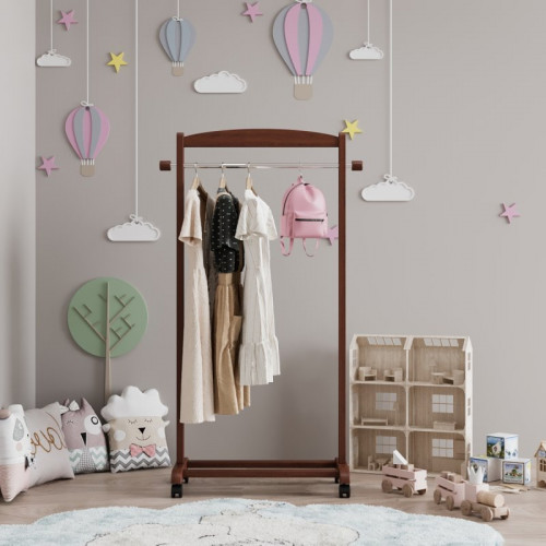 Детская напольная вешалка Умка. Коричневый.