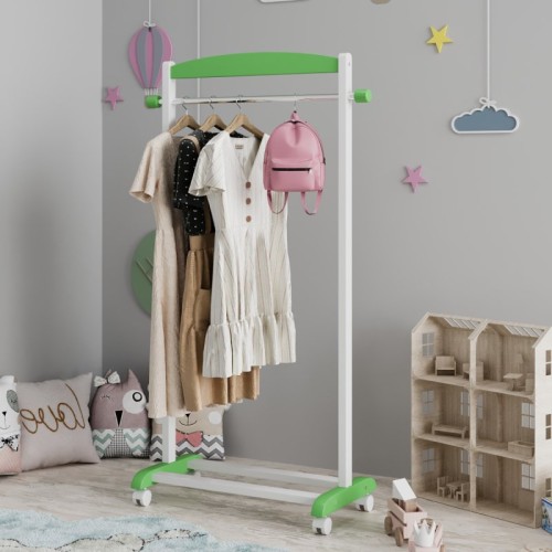Детская напольная вешалка Умка. Зеленая