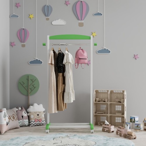 Детская напольная вешалка Умка. Зеленая