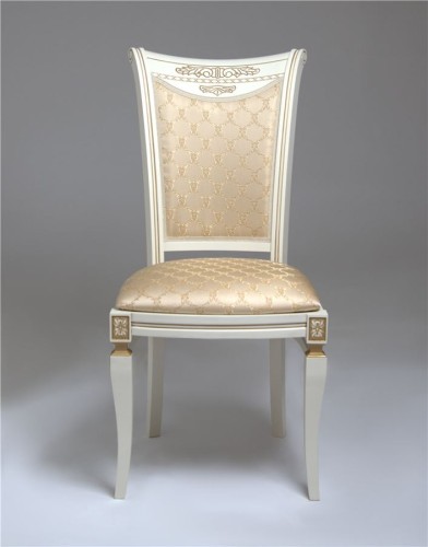 Стул "Милорд №11" (1013+пат. золто/ткань№19-Андрис соты 160 беж)