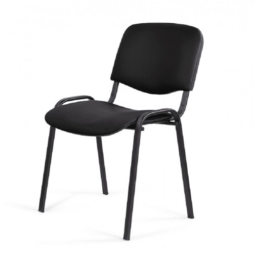 Стул для посетителей ИЗО черный ткань черная
