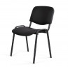 Стул для посетителей ИЗО черный ткань черная
