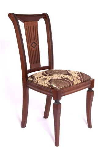 Стул "Милорд №4" (Темный Орех+патина темная)