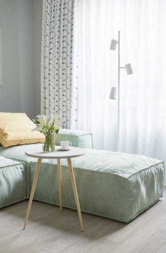 Стол журнальный "Бекс 550" (Крем)