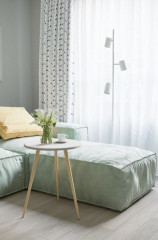 Стол журнальный "Бекс 550" (Крем)