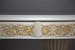 Стол "Милорд" big (110х260х330) 1013+патина золото