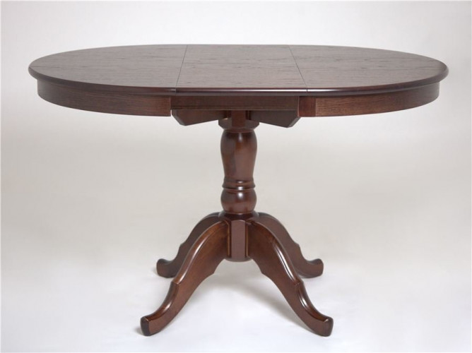 Стол Круглый d91(Шоколад/массив березы, МДФ, ШПОН) RB