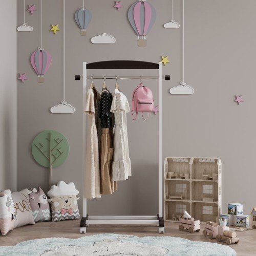 Детская напольная вешалка Умка. Венге-белый