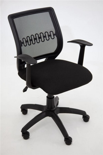 Компьютерное кресло Пента (спинка сетка/сиденье В-14) черный