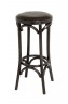 Табурет барный 750 Венский мягкий (венге, экокожа коричневая)