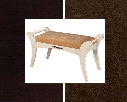 Банкетка Стефани (Венге/Бурый) Вис