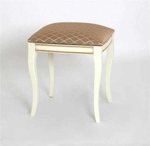 Пуф "Кентавр" (Сл. кость (Эмаль 11) + патина золото/ткань Palermo) 490*460*415