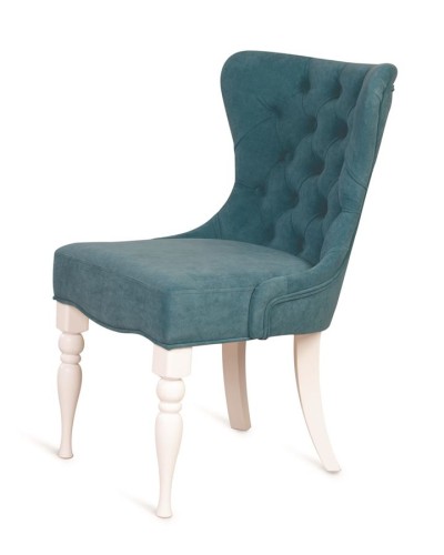 Кресло Вальс (эмаль белая / RS29 - бирюза)