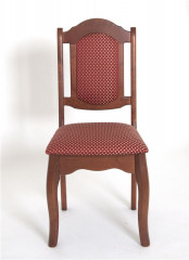 Стул Граф-1 (массив березы/ткань Морис бордо) махагон
