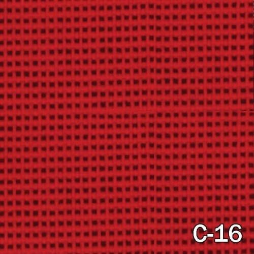 Стул для посетителей ИЗО черный каркас ткань красный C16