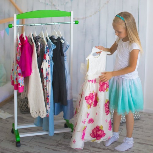 Детская напольная вешалка Умка. Желтый