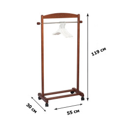 Детская напольная вешалка Умка. Желтый