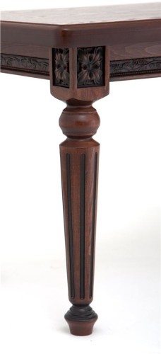 Журнальный стол "Верона-Т" (Темный орех+патина)