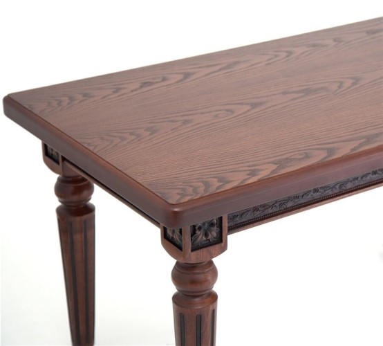 Журнальный стол "Верона-Т" (Темный орех+патина)