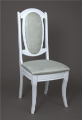 Стул "Королевский" (Белый/ткань Пассаж)