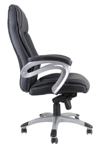 Кресло руководителя Аллегро экокожа черная МБ пласт ИМ