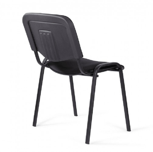 Стул для посетителей ИЗО черный ткань C26 черный\серый
