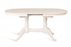 Стол обеденный Овальный-1300 (белая эмаль)