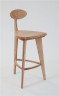 Стул барный 3 ноги прямые  (Дуб)