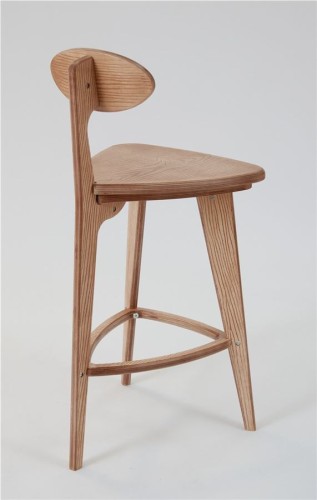 Стул барный 3 ноги прямые  (Дуб)
