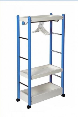 Детская напольная вешалка Малыш (голубая)