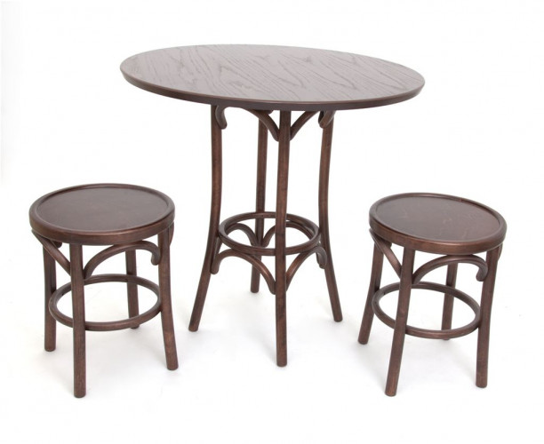 Стол обеденный Зальцбург-0080 (темный тон)