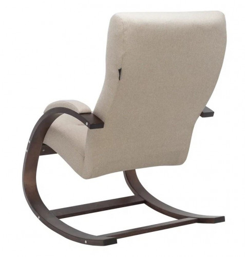 Кресло-качалка Милано  (Орех текстура/ткань Малмо 05)