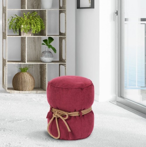 Пуф "Кнехт" (Бордовый)